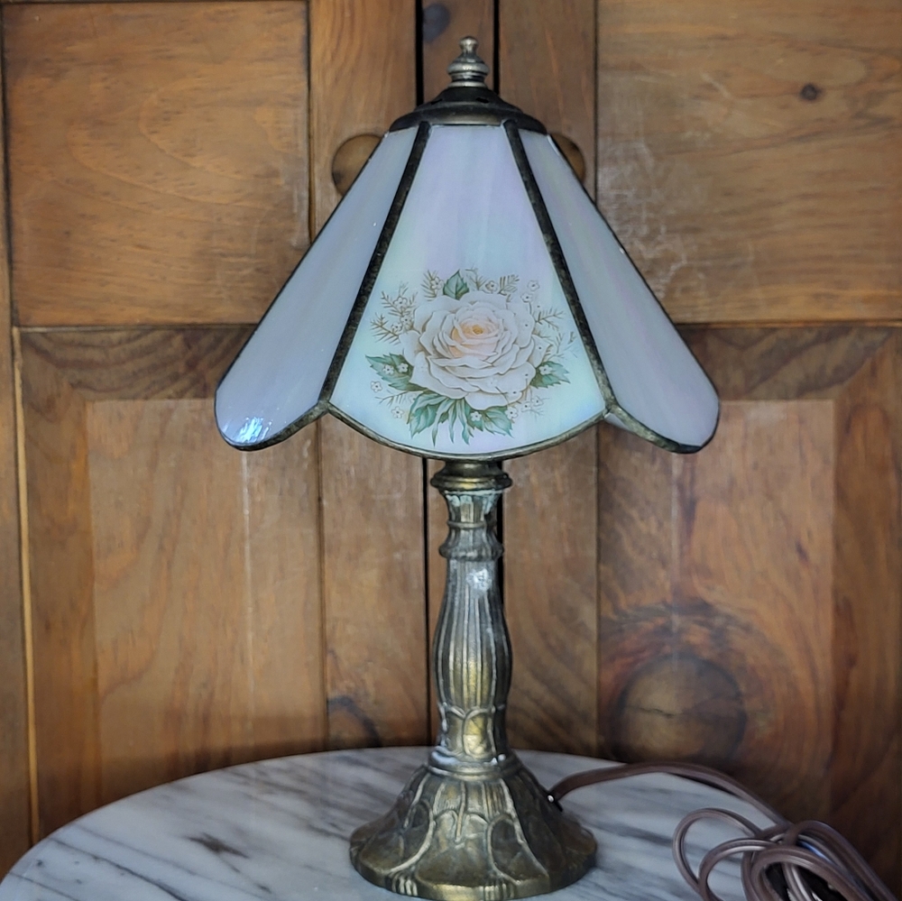 Meyda Tiffany Rose Lamp - Picture 4 of 17